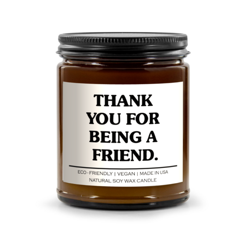 Thank you for being a Friend Candle
