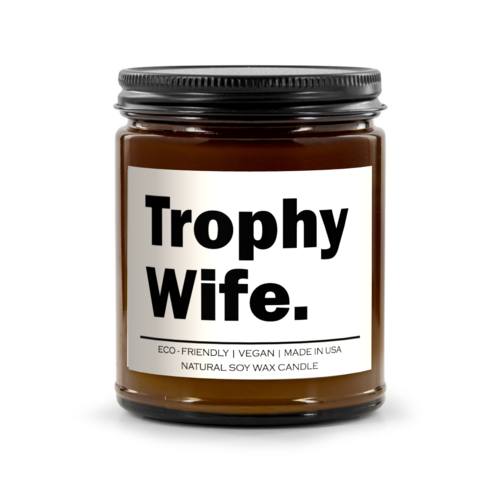 Trophy wife Candle